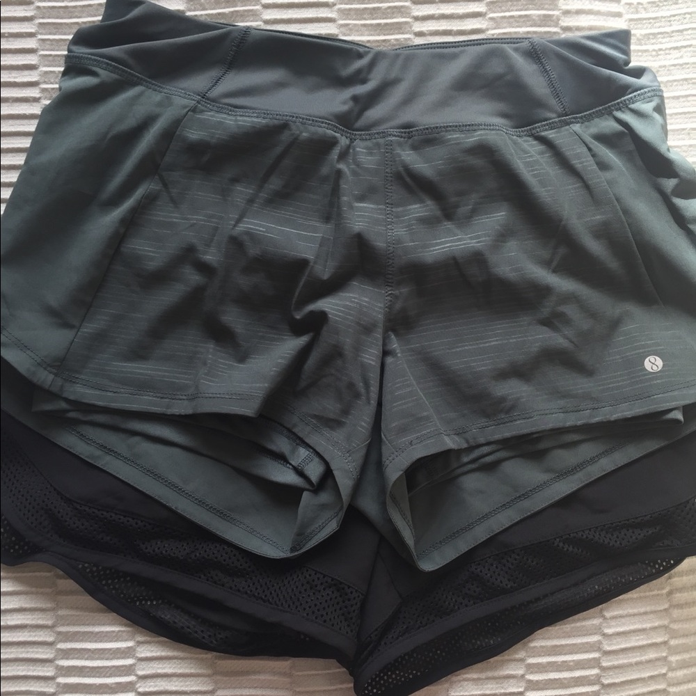 BUNDLE Black and Green Athletic Shorts